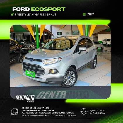 FORD ECOSPORT 1.6 FREESTYLE 16V FLEX 4P POWERSHIFT FORD ECOSPORT 1.6 FREESTYLE 16V FLEX 4P POWERSHIFT